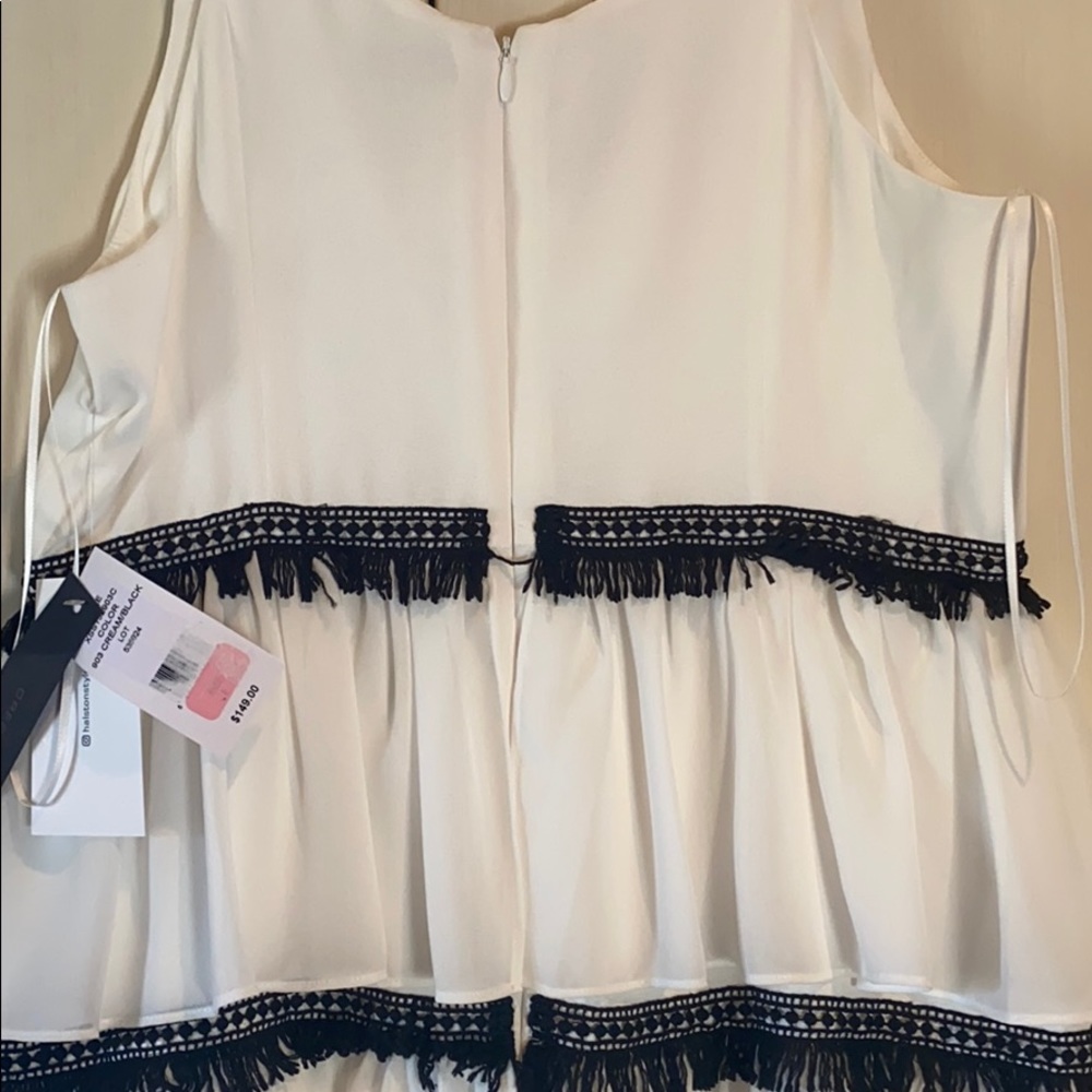 NWT H HALSTON party dress - Picture 8 of 10